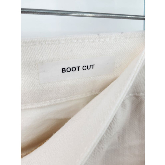 Judy Blue Lila Mid Rise Split Hem Bootcut Size 18 W  White - Picture 11 of 11